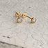 K18YG mini teacup diamond † pierce